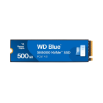 Western Digital WD Blue SN5000 NVMe 500GB, Upto 5000MB/s R, 5Y Warranty, PCIe Gen 4 NVMe M.2 (2280), Gaming Storage, Internal Solid State Drive (SSD)